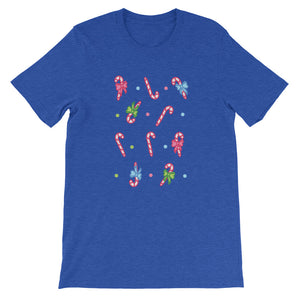 Candy Canes - Short-Sleeve Unisex T-Shirt