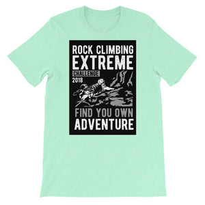 Rock Climbing Extreme - Short-Sleeve Unisex T-Shirt