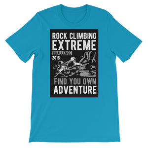 Rock Climbing Extreme - Short-Sleeve Unisex T-Shirt