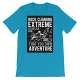 Rock Climbing Extreme - Short-Sleeve Unisex T-Shirt