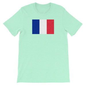 French Flag - Short-Sleeve Unisex T-Shirt