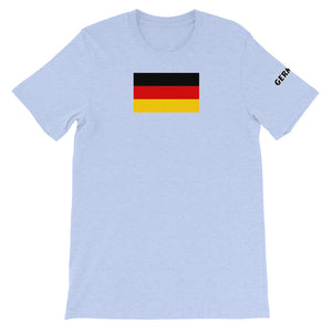 Germany Flag - Short-Sleeve Unisex T-Shirt