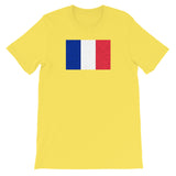 French Flag - Short-Sleeve Unisex T-Shirt