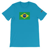 Brazil Flag - Short-Sleeve Unisex T-Shirt