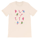 Candy Canes - Short-Sleeve Unisex T-Shirt