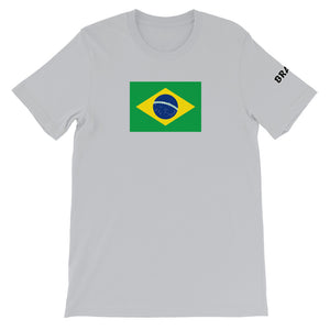 Brazil Flag - Short-Sleeve Unisex T-Shirt