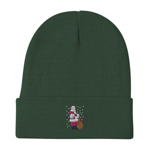 Santa Claus - Embroidered Beanie