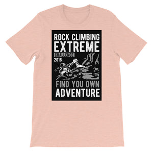 Rock Climbing Extreme - Short-Sleeve Unisex T-Shirt