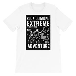 Rock Climbing Extreme - Short-Sleeve Unisex T-Shirt