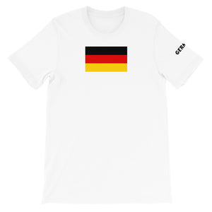 Germany Flag - Short-Sleeve Unisex T-Shirt