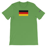 Germany Flag - Short-Sleeve Unisex T-Shirt