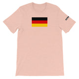 Germany Flag - Short-Sleeve Unisex T-Shirt