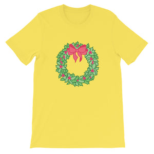 Christmas Wreath - Short-Sleeve Unisex T-Shirt