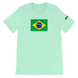 Brazil Flag - Short-Sleeve Unisex T-Shirt