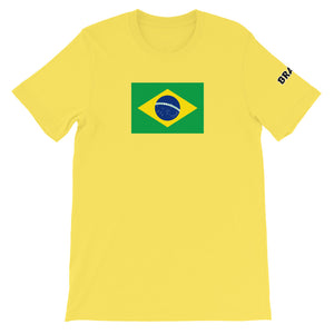 Brazil Flag - Short-Sleeve Unisex T-Shirt