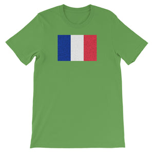 French Flag - Short-Sleeve Unisex T-Shirt