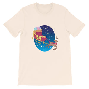 Santa's Sleigh - Short-Sleeve Unisex T-Shirt