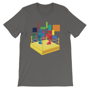 Robot Boxing - Short-Sleeve Unisex T-Shirt