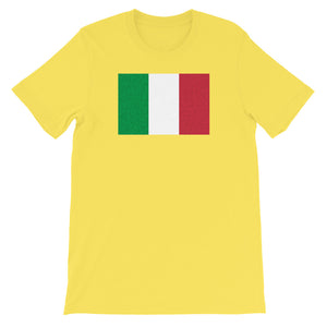 Italian Flag - Short-Sleeve Unisex T-Shirt