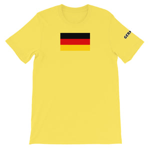 Germany Flag - Short-Sleeve Unisex T-Shirt