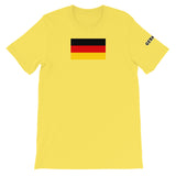 Germany Flag - Short-Sleeve Unisex T-Shirt