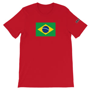 Brazil Flag - Short-Sleeve Unisex T-Shirt