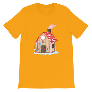 Gingerbread House - Short-Sleeve Unisex T-Shirt