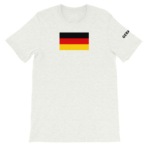 Germany Flag - Short-Sleeve Unisex T-Shirt