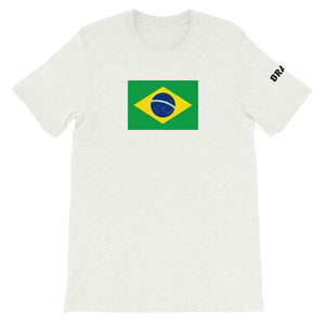 Brazil Flag - Short-Sleeve Unisex T-Shirt