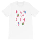 Candy Canes - Short-Sleeve Unisex T-Shirt