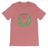 Christmas Wreath - Short-Sleeve Unisex T-Shirt