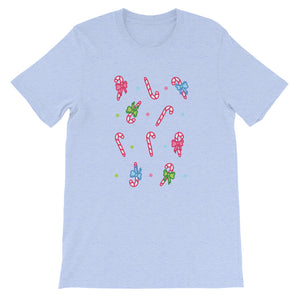 Candy Canes - Short-Sleeve Unisex T-Shirt