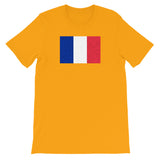 French Flag - Short-Sleeve Unisex T-Shirt