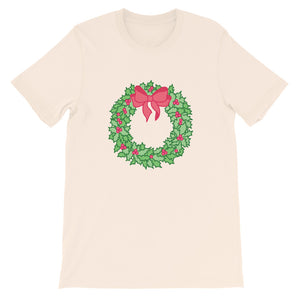 Christmas Wreath - Short-Sleeve Unisex T-Shirt