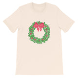 Christmas Wreath - Short-Sleeve Unisex T-Shirt