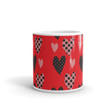 Heart Pattern Mug