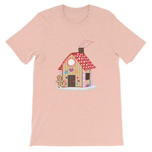 Gingerbread House - Short-Sleeve Unisex T-Shirt