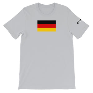 Germany Flag - Short-Sleeve Unisex T-Shirt